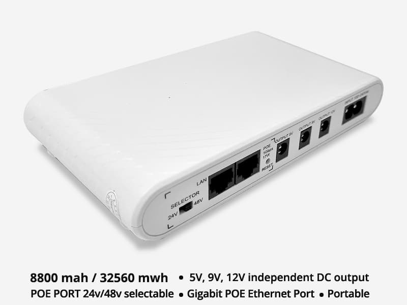 Xdom 8800 mah Mini DC UPS